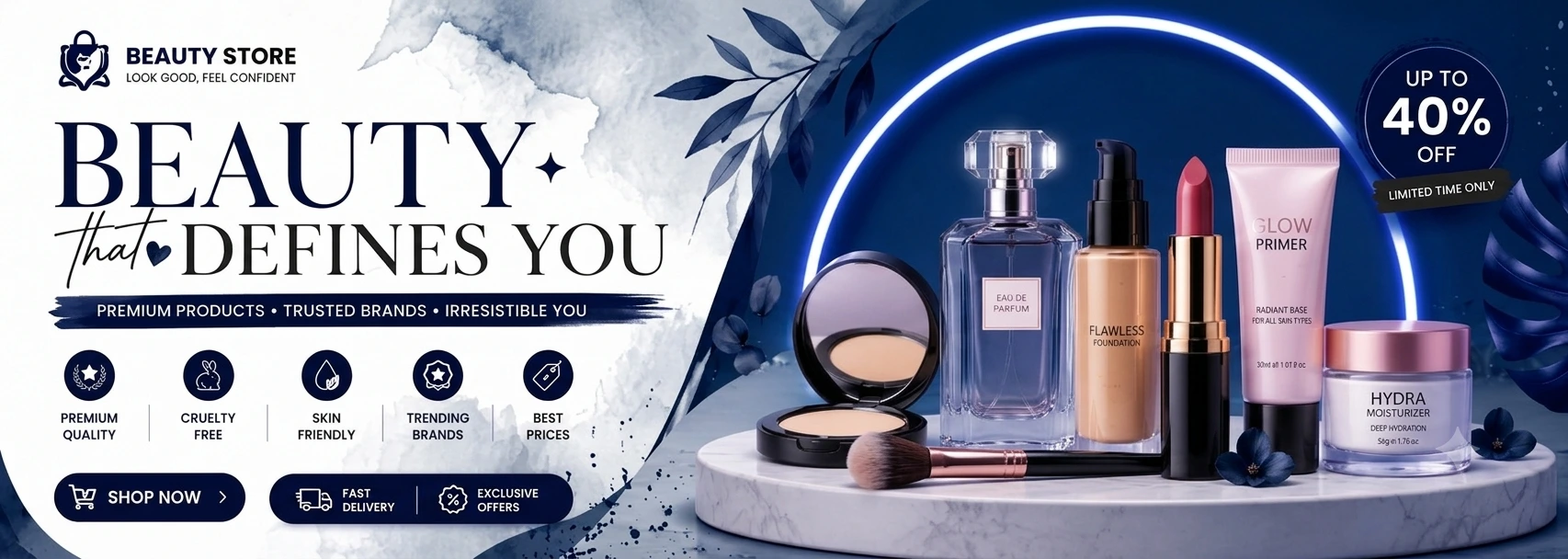 premium natural beauty cosmetics collection
