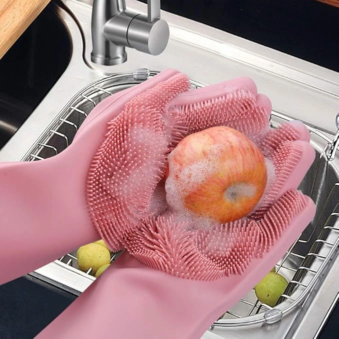 affordable silicone scrubber gloves buy aed