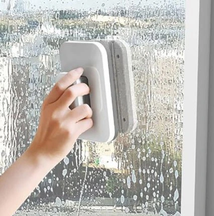 magnetic double sided glass wiper window cleaner