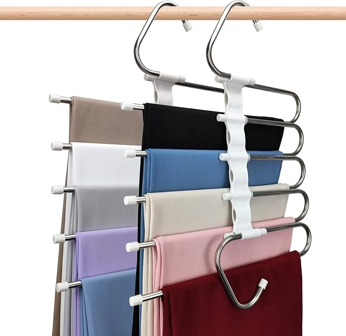 multi layer space saving magic clothing hangers