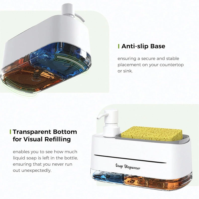 manual press shower gel dispenser uae