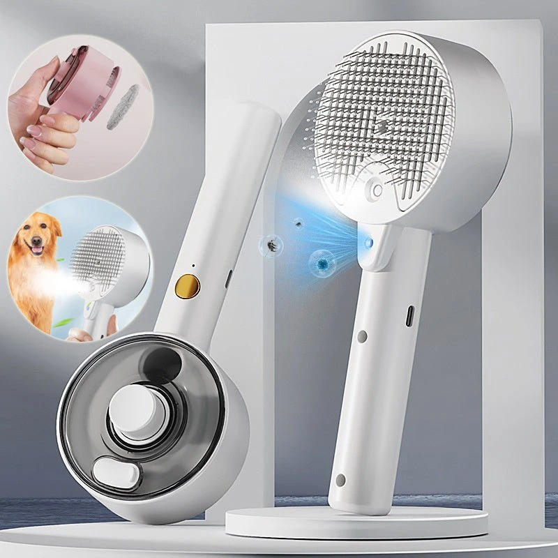 self cleaning pet hair remover brush uae
